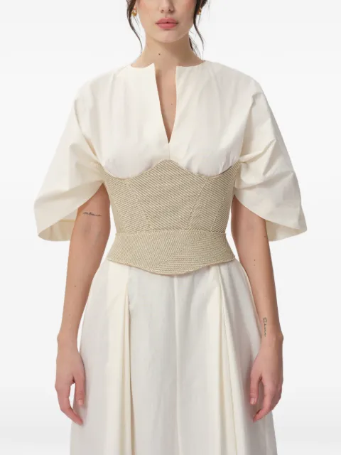 CONCEPTO Flower corset Neutrals PSS26FLEUR