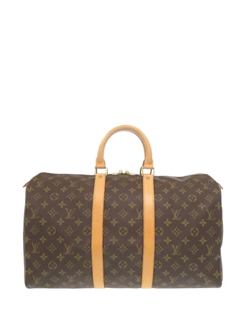 Louis Vuitton Pre-Owned 1997 Monogram Keepall 45 travel bag Brown ZAY9DUS2V2X99CH6
