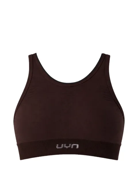 UYN ribbed top Brown O103232