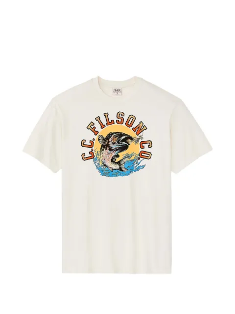 Filson Dry Fly graphic-print T-shirt Neutrals FMTEE0139