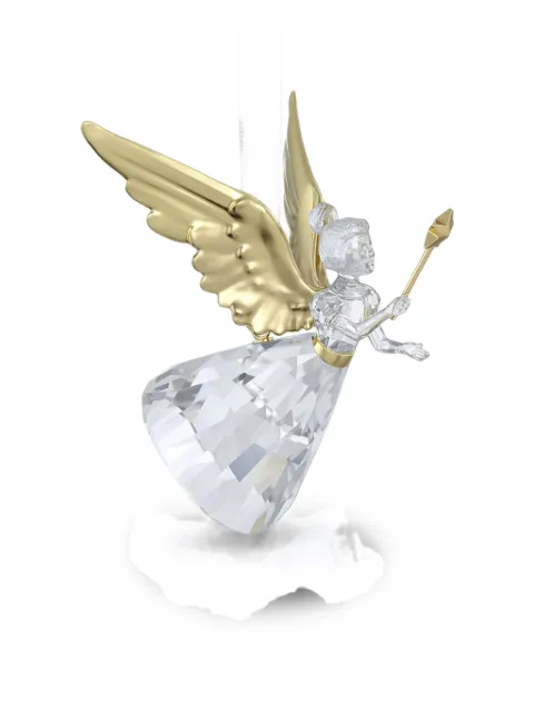 Swarovski Holiday Magic crystal-embellished angel ornament (7.8cm x 6.2cm x 6.5cm) White 5657008