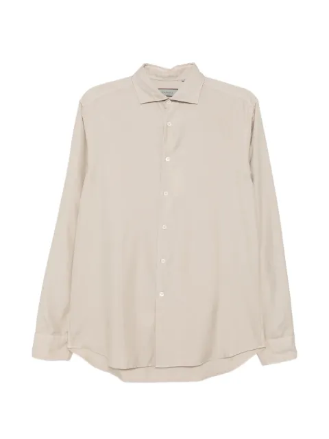Canali button-fastening shirt Neutrals CSL7065GM03656