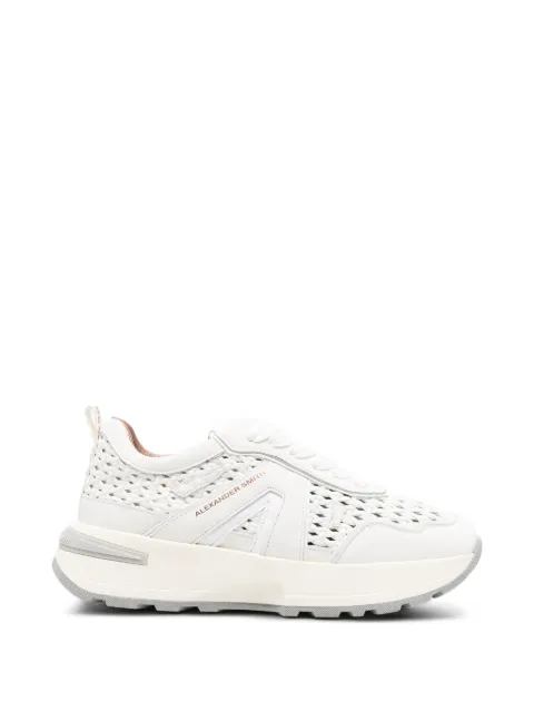 Alexander Smith Liverpool perforated leather sneakers White ASBDLPW2211TWT