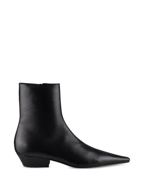 Saint Laurent Jill leather boots Black 850121AADF01000