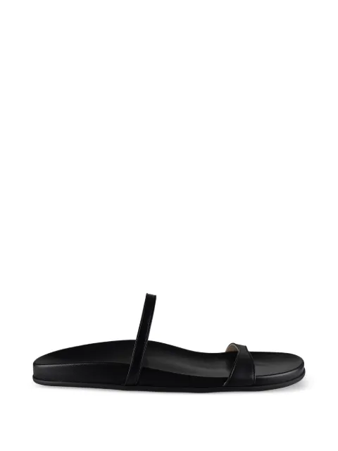 The Row open toe strap sandals Black F1623SN65BLK