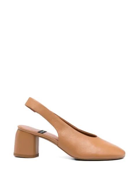ANGEL ALARCON Beira round-neck pumps Neutrals 26068