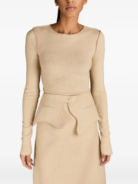 MARK-OFF York peplum belt Neutrals BYGI