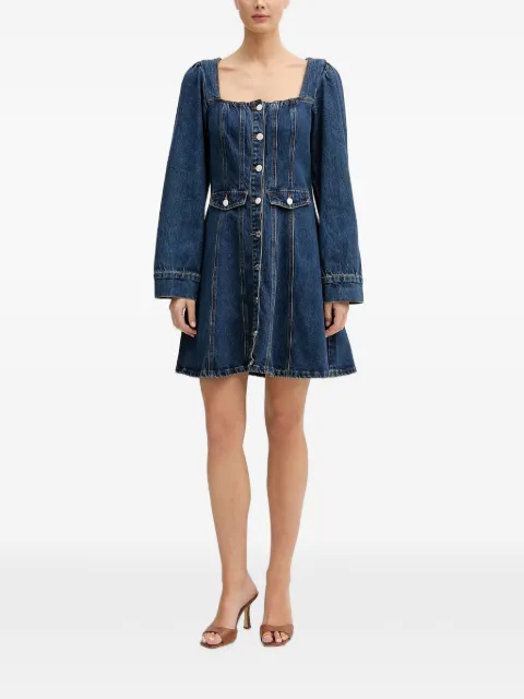 Gestuz GZsamia button-up denim mini dress Blue 10911019
