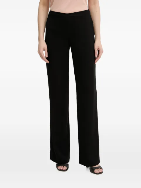 LUISA SPAGNOLI straight-leg trousers Black 542914
