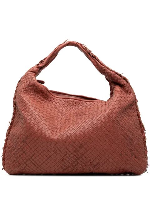 Bottega Veneta Pre-Owned 2012-2025 Large Nappa Intrecciato Veneta hobo bag Red DTXWHTFBAF4JGNUQ