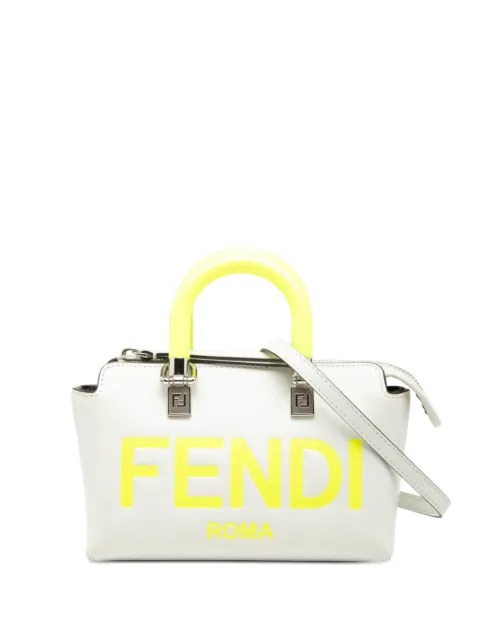 Fendi Pre-Owned 2010-2025 Mini Leather By The Way Roma satchel White C5U3PFBSGD37TZUA