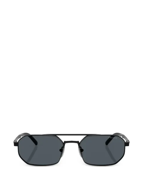 Prada Eyewear geometic-frame sunglasses Black PRD53S