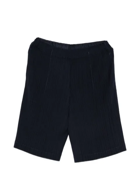 Gongdid Design pleated shorts Blue GDM06