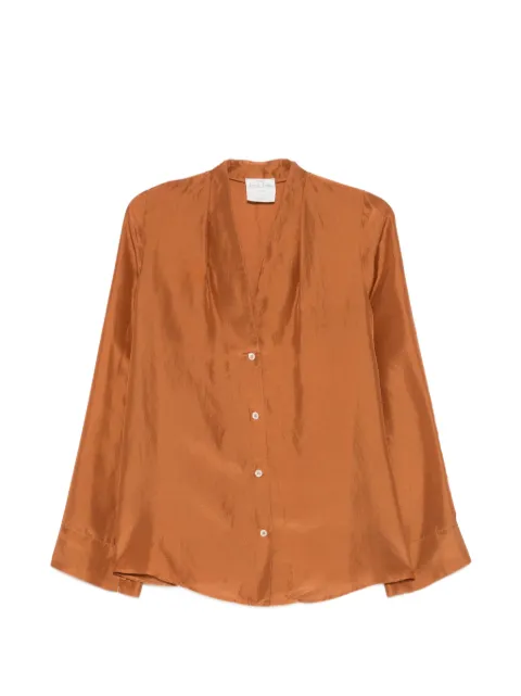 Forte Forte silk shirt Orange 14859MYSHIRT