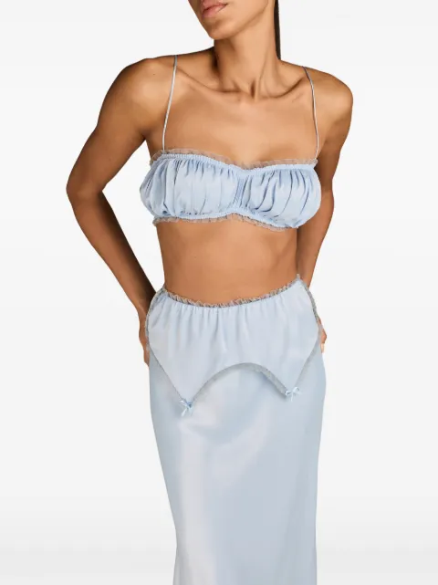 MARK-OFF Ania bustier top Blue BAGW