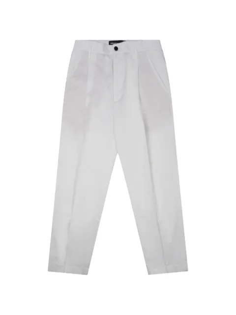 Department 5 Gin pleated pressed-crease trousers White UP05152M2TS0207000