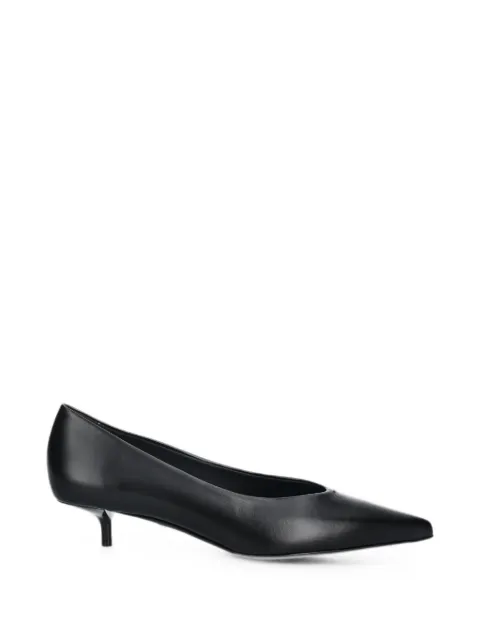 Max Mara pointed-toe kitten-heel pumps Black 2524526131600
