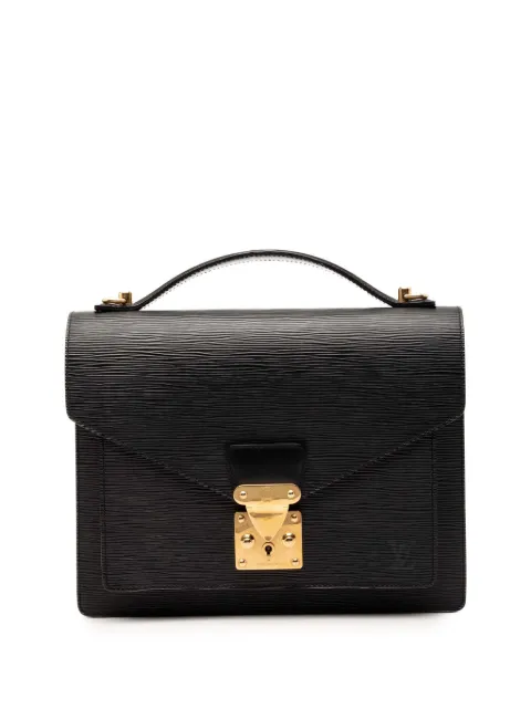 Louis Vuitton Pre-Owned 2002 Epi Monceau 28 satchel Black D5ZCZ5DBPQQ1J0Z3