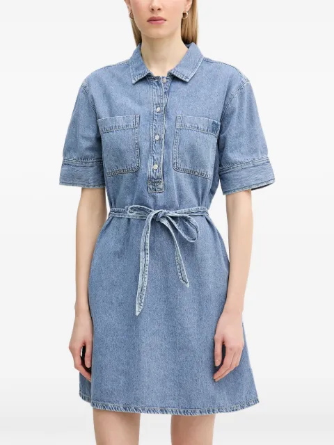DKNY belted denim mini dress Blue DJ6D9185