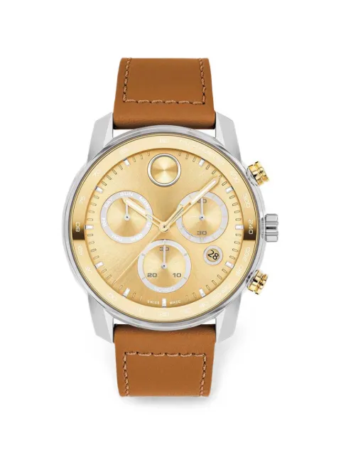 Movado Bold Verso 44mm watch Gold 3600908