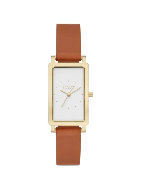Skagen Hagen Lille rectangular 22mm watch White SKW3097