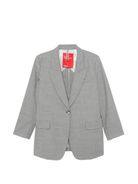 Merci single-breasted peak-lapels blazer Grey G305W