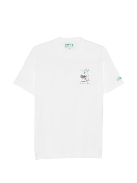 MC2 Saint Barth Portofino graphic-print T-shirt White POT0001