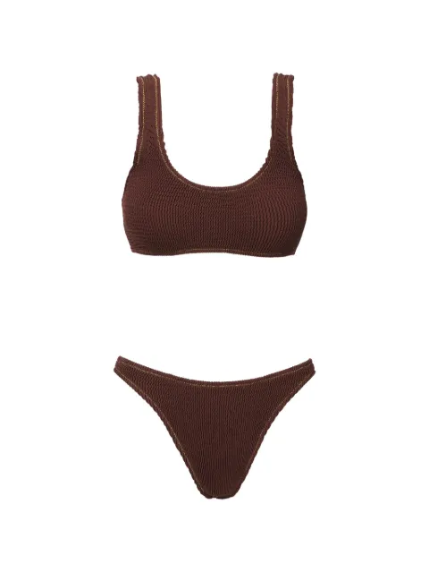 SOFIA ERHAN scoop bikini set Brown SCOOPBIKINISET