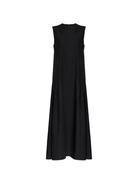Studio Nicholson pleated A-line dress Black LAIESNW1755