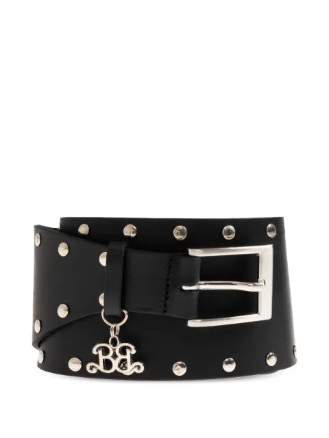 Gestuz studded leather belt Black 10911417