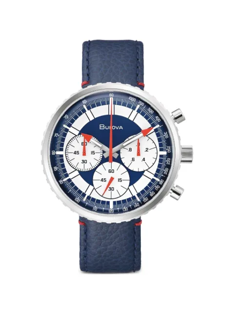 Bulova logo-detail 46mm watch White 96A283