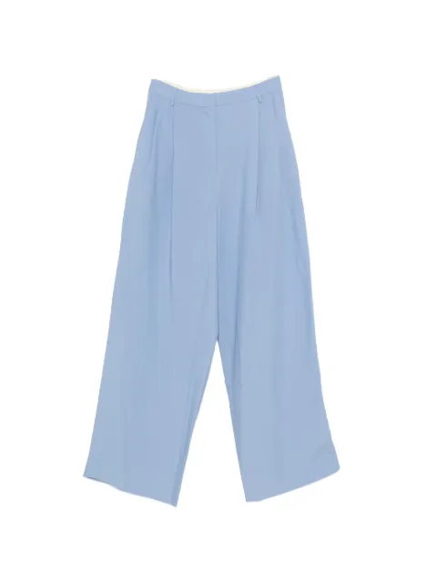 Merci pleated wide-leg trousers Blue P412P