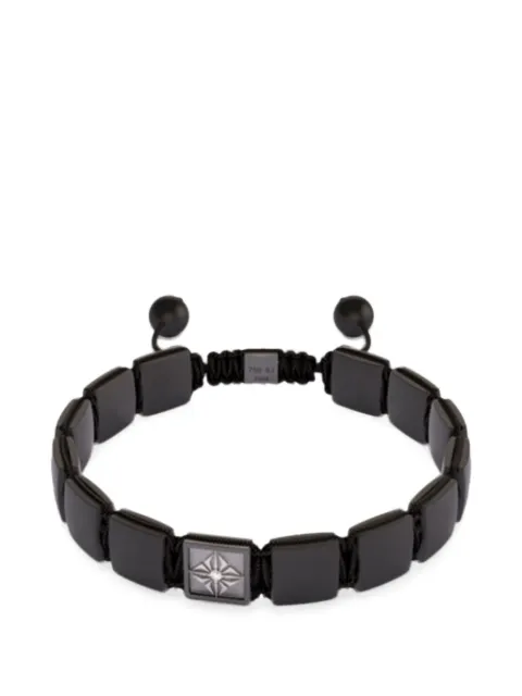 Shamballa Jewels adjustable diamond bracelet Black D241348