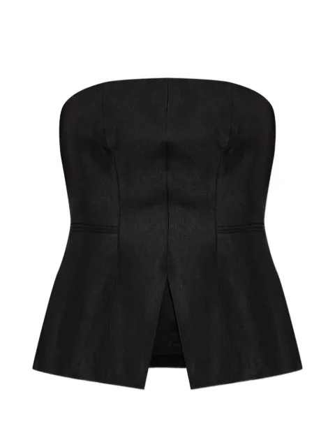 AllSaints Charley top Black W051QE