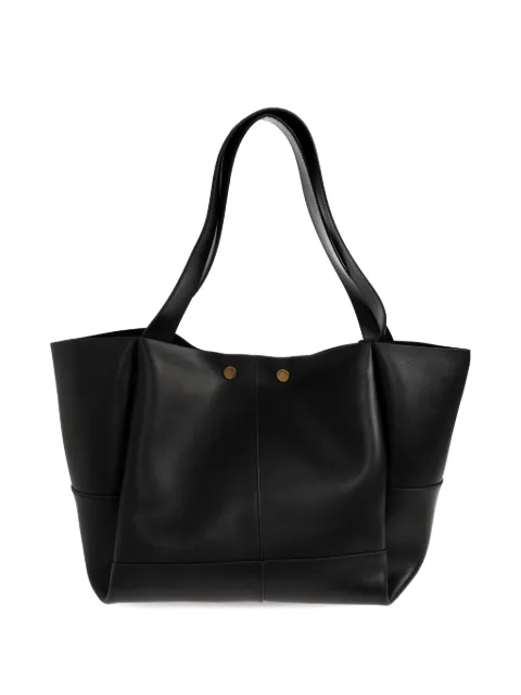 AllSaints large Rosalie leather tote bag Black W713XD