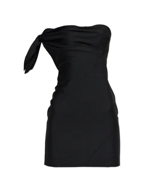 Givenchy bow-detail draped dress Black BW22XU100H