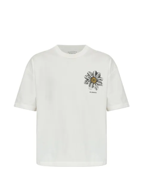 AllSaints floral-print T-shirt White M062PE