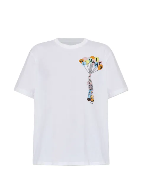 AllSaints graphic-print T-shirt White M008PA
