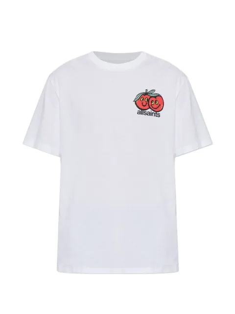AllSaints Mutual graphic-print T-shirt White M113PE
