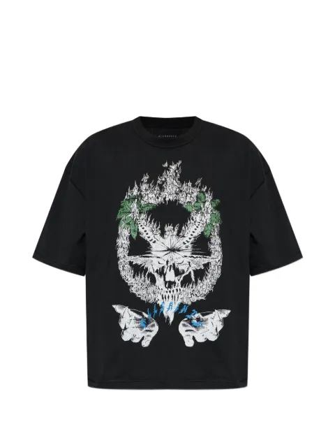 AllSaints Palm Ripper crew-neck T-shirt Black M045PE
