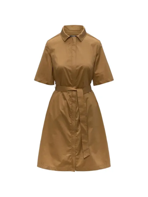 K-Way Nouaille belted mini dress Brown K2147IW