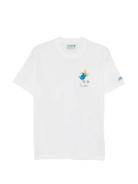 MC2 Saint Barth graphic-print T-shirt White POT001