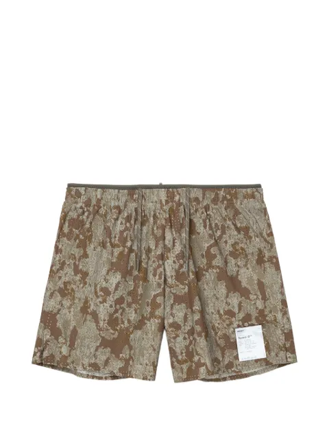 Satisfy Space‑O™ 5" perforated drawstring shorts Brown 1207659F00