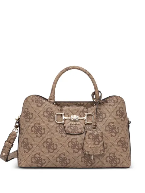 GUESS USA monogram-print tote bag Neutrals HWOS9924060