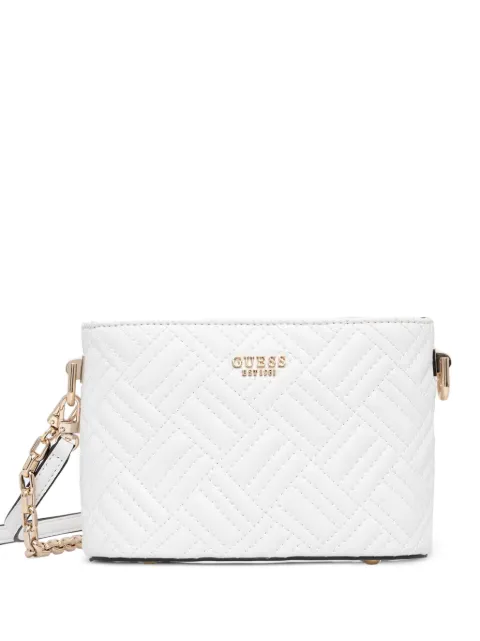 GUESS USA quilted shoulder bag White HWQG9921770