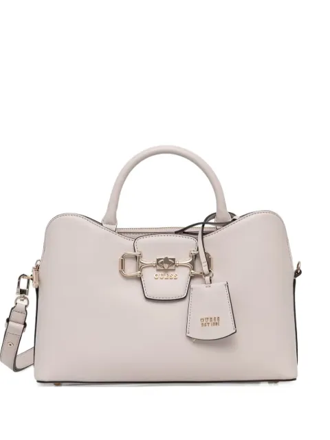 GUESS USA Janie logo-plaque tote bag Pink HWVG9910060