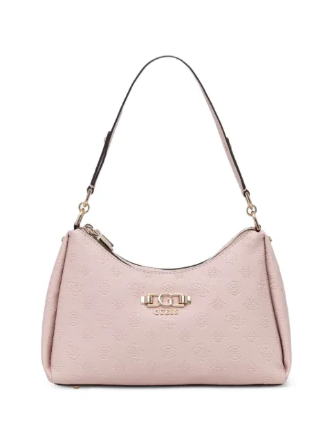 GUESS USA monogram-debossed logo-plaque tote bag Pink HWPD9916180