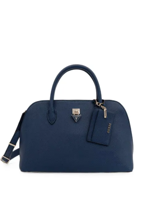 GUESS USA Patsie logo-plaque tote bag Blue HWZG9919060