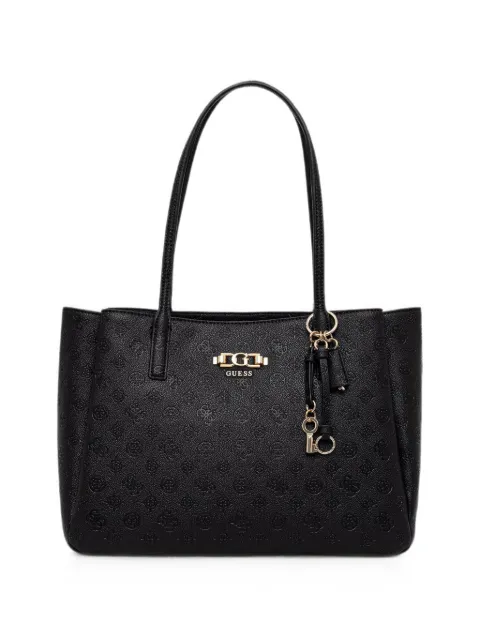 GUESS USA logo-embossed tote bag Black HWPD9916230