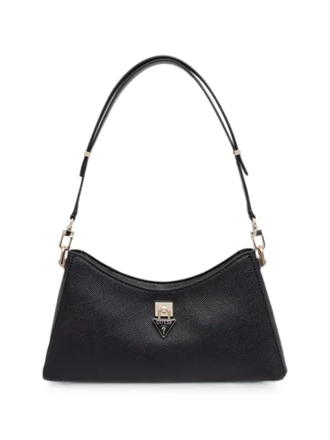 GUESS USA Patsie logo-plaque shoulder bag Black HWZG9919180